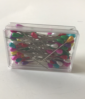 Boxed Pins Multi-Coloured