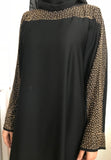 Hana Batwing Abaya Black