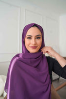 Chiffon Hijab Purple
