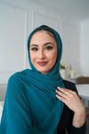 Chiffon Hijab Teal