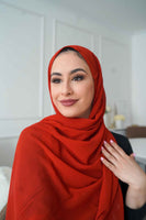 Chiffon Hijab Burgundy