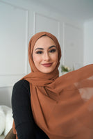 Chiffon Hijab Mocha