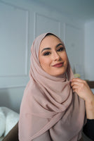 Chiffon Hijab Dusky Pink